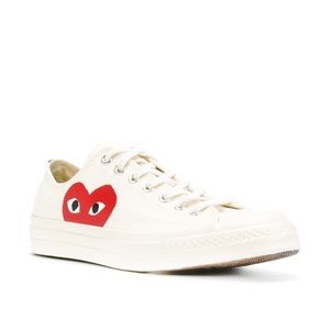 NWT Comme Des Garcons Play Converse (Size 6 women)